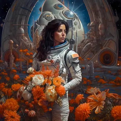 Orange Alien Atmosphere