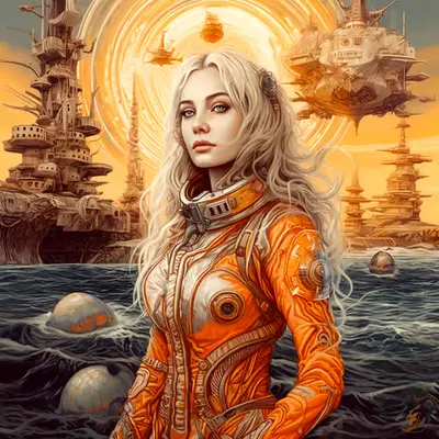 The Blonde Astronaut