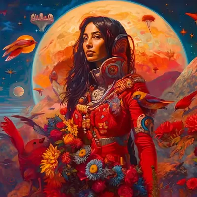 Red Magical Worlds