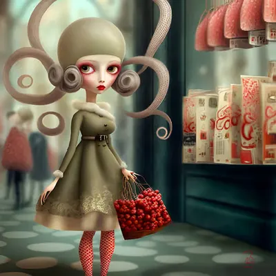 I Am An Octopus In New York City #6Amber