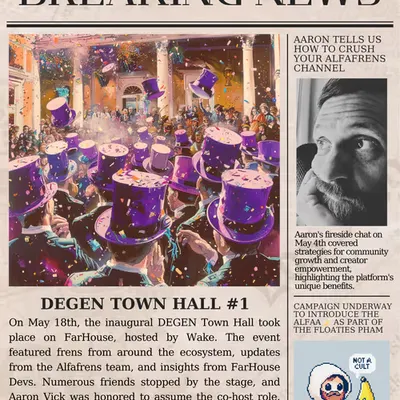 BREAKING NEWS - 18 MAY 2024