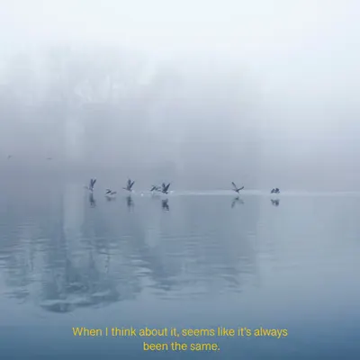 When I think about it, seems like it's always been the same.