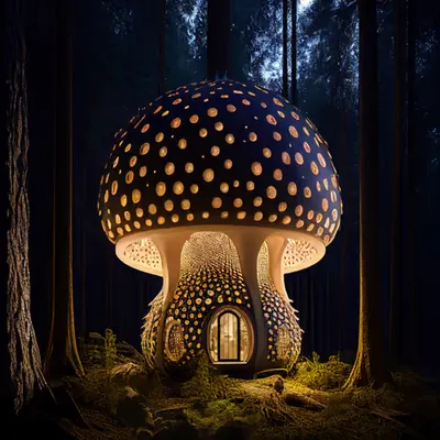 Magic Mushroom Treehouse
