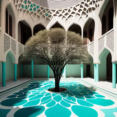 Enchanted Courtyards #1