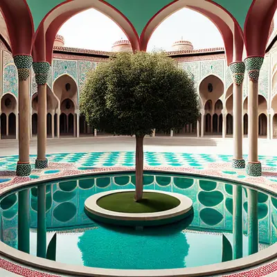 Enchanted Courtyards #4