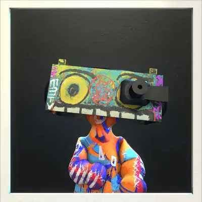 Boomboxhead #104