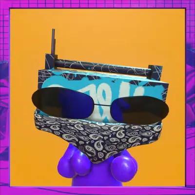 Boomboxhead #108