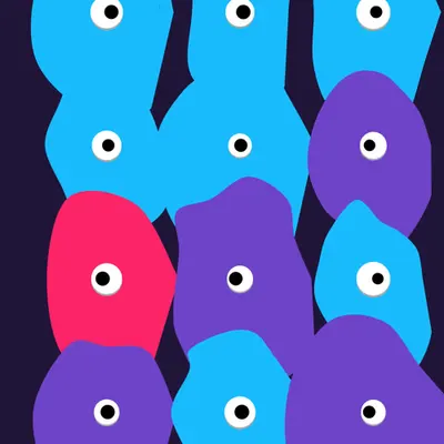 Kinetic Base Blobs