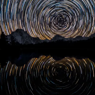 GeoLegacy Mirror Lake Star Trails
