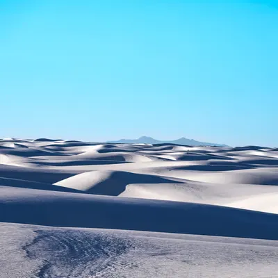 Miles of Gypsum Dunes 