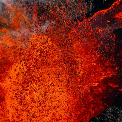 Magma Meets CO2
