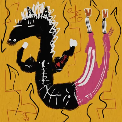 The disco horse