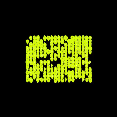 Kinetic Base Blob #57 (~247 Size 61 Kinetic Blobs with 211 Eyes Sporting the Wu-Tang Theme)