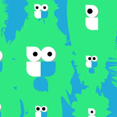 6x12 Basedpepen Blob with 125 Eyes #20