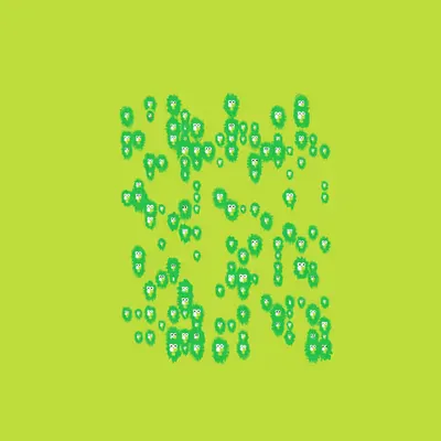 22x18 Basedpepen Blob with 268 Eyes #22