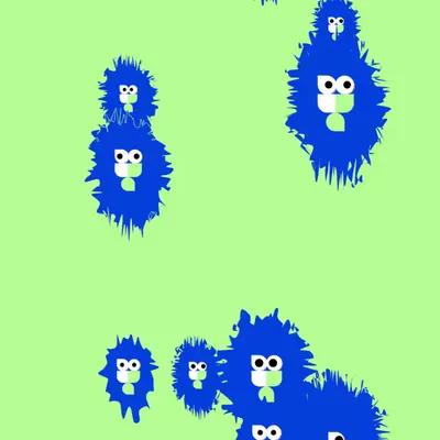 21x4 Basedpepen Blob with 47 Eyes #23