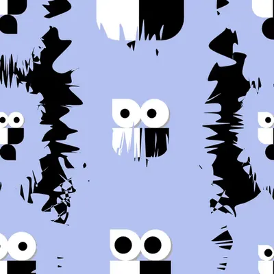 6x11 Basedpepen Blob with 127 Eyes #35