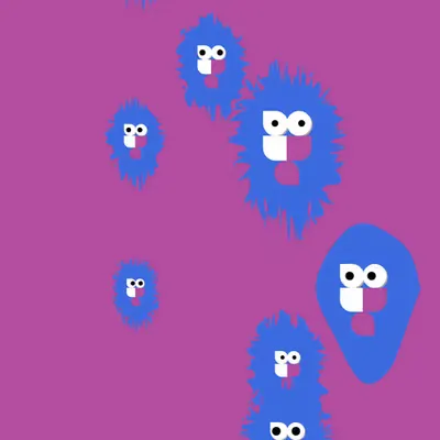 20x4 Basedpepen Blob with 47 Eyes #39