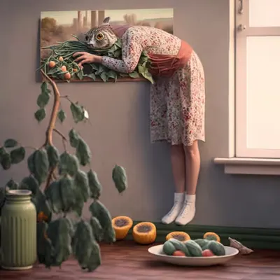 Gardening in the living room