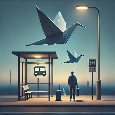 The Origami Bus Stop