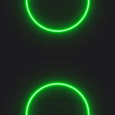 Neon Ring Green