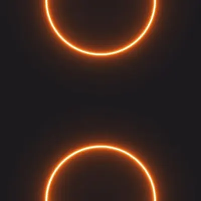 Neon Ring Orange