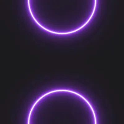 Neon Ring Purple