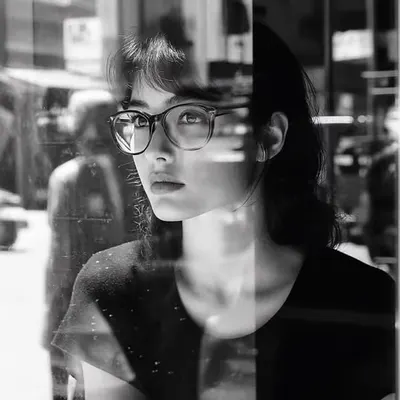 The city in her gaze