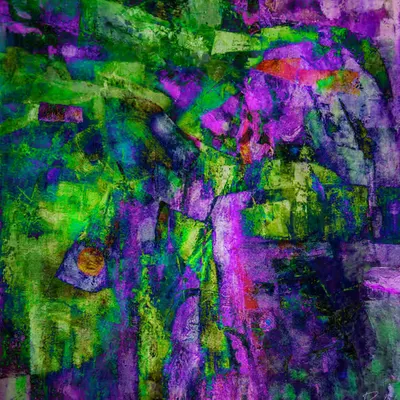 Mint and irises