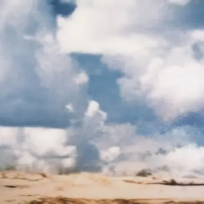 Untitled (the sky above is blue)