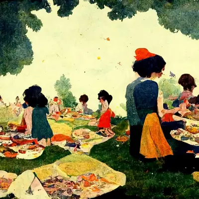 Picnic Op.92: II Allegretto