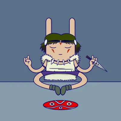 Meditation Rabbit #169