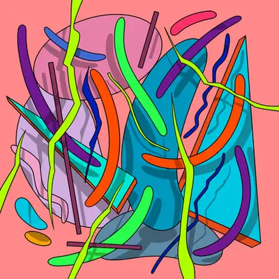 Pattern Recognition (includes a physical painting)
