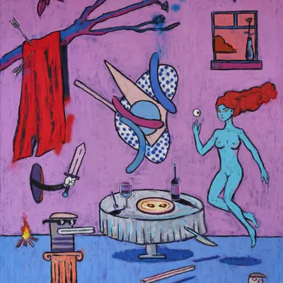 Edge of Control (includes a physical painting)