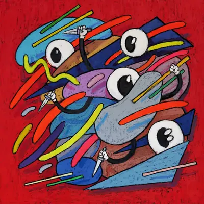 The Release of Instinct (includes a physical painting)