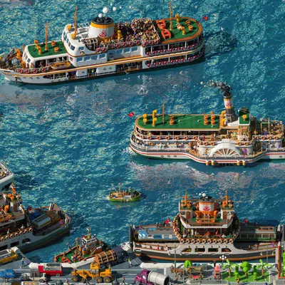 FRACTAL İSTANBUL - CENTRO MUNDI- NORTH #022
