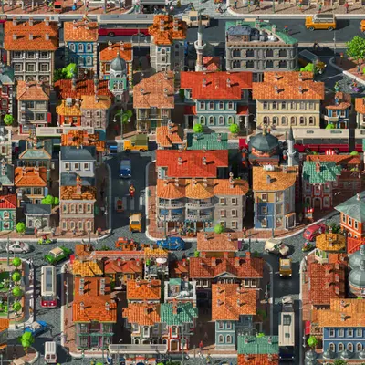 FRACTAL İSTANBUL - CENTRO MUNDI- NORTH #035