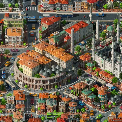 FRACTAL İSTANBUL - CENTRO MUNDI- NORTH #036