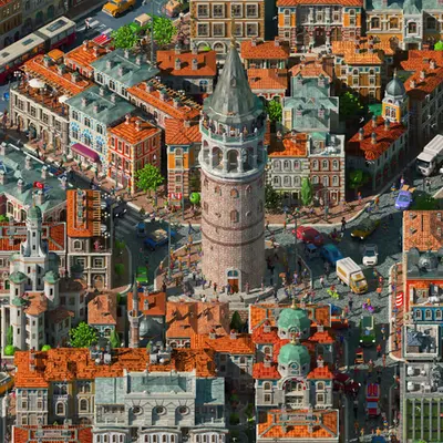 FRACTAL İSTANBUL - CENTRO MUNDI- NORTH #007