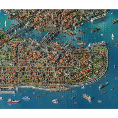 Fractal Istanbul - CENTRO MUNDI - North