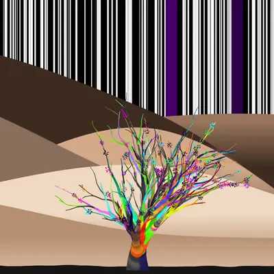 Coded Flowering Banner #025