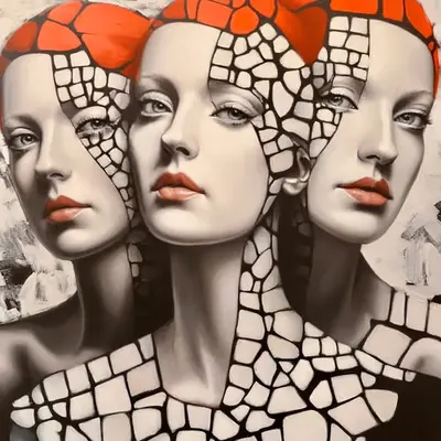In pieces