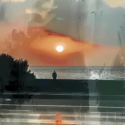 Sunset on this Walk