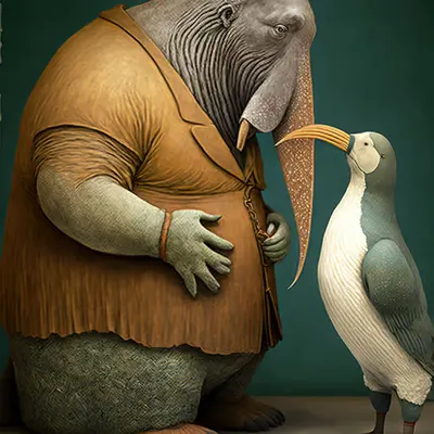 Walrus and the Bird