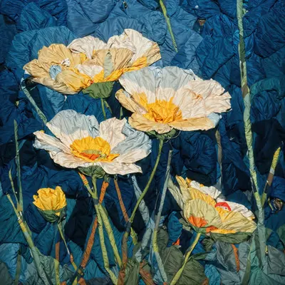 Petals Formed in Drape