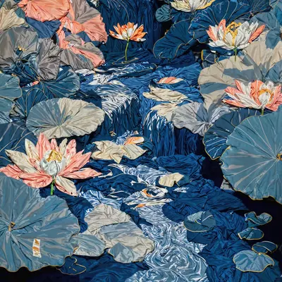 Worn Through Blended Blue