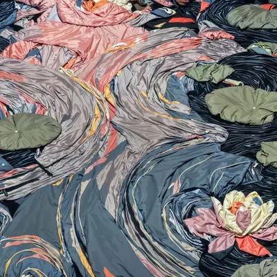 Swirled Creases Into Stillness