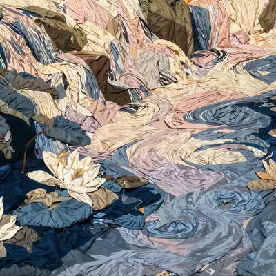 Nylon Through Folded Stone
