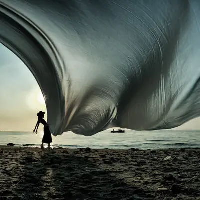 Brought by the wind
