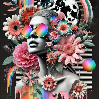 Stardust and Petals: Galactic Bloom Awakening
